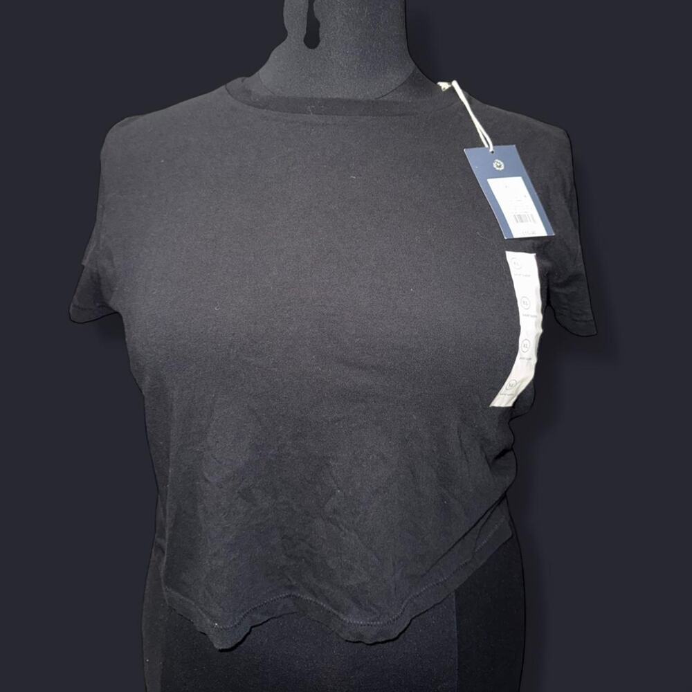 Universal Thread Black Crewneck Short Sleeve T-Shirt XL New with Tags